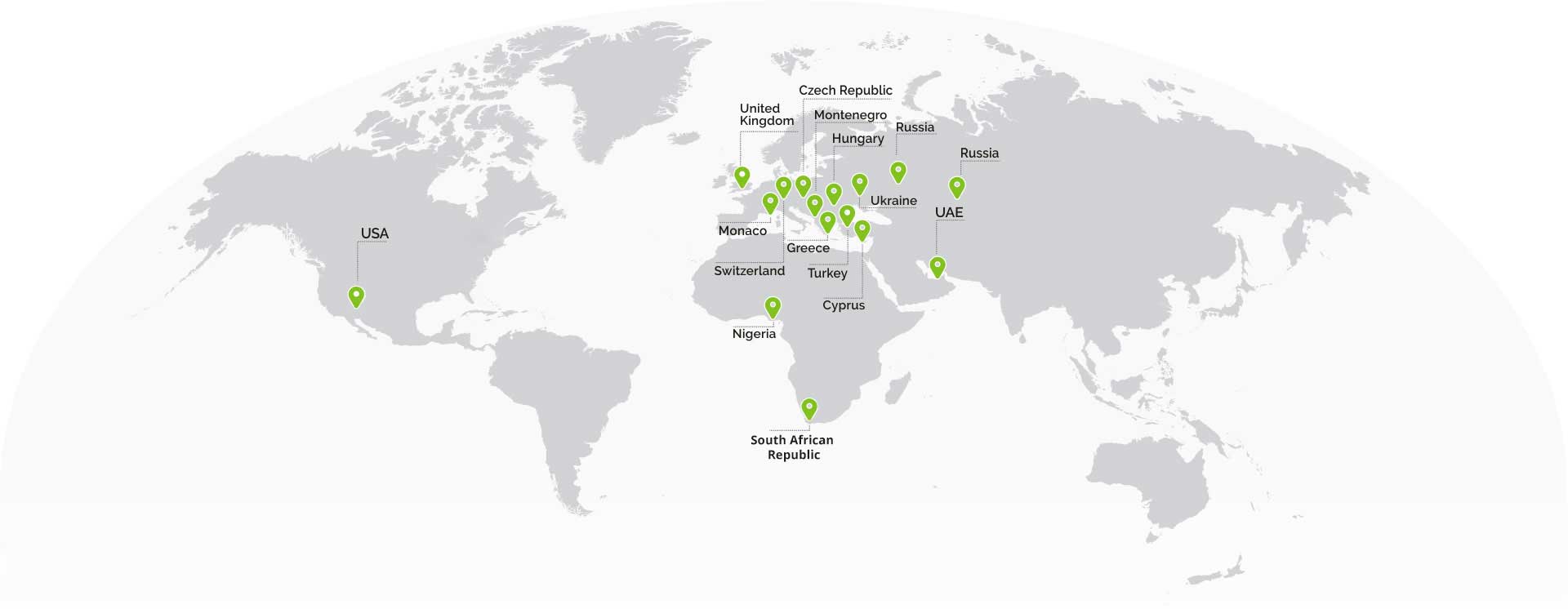 Discus Holdings offices in the world