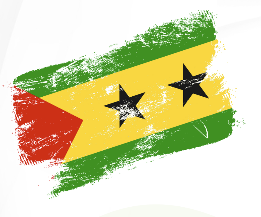 São Tomé and Príncipe Flag